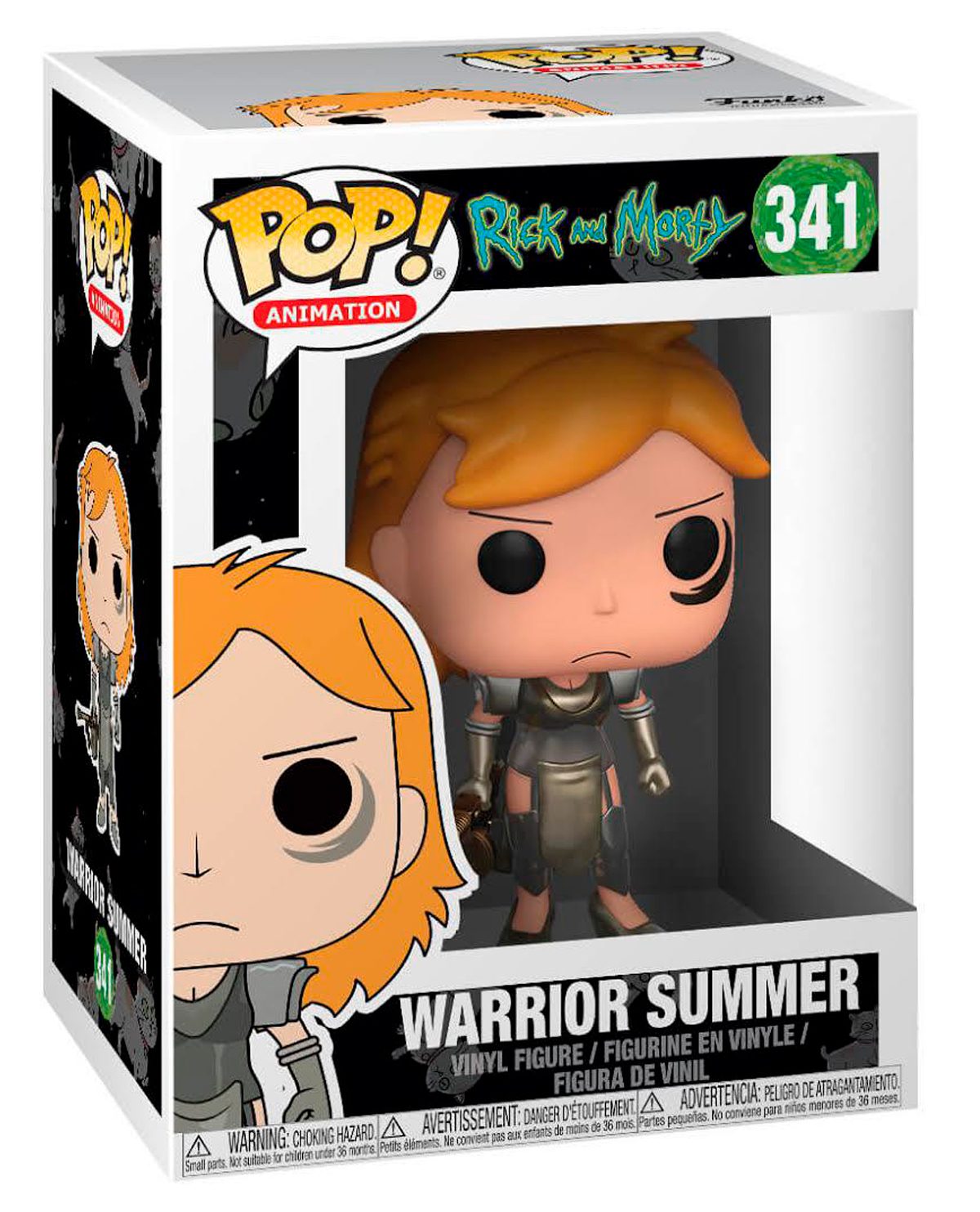 Funko Pop! #341 Animation:Rick and Morty-Warrior Summer