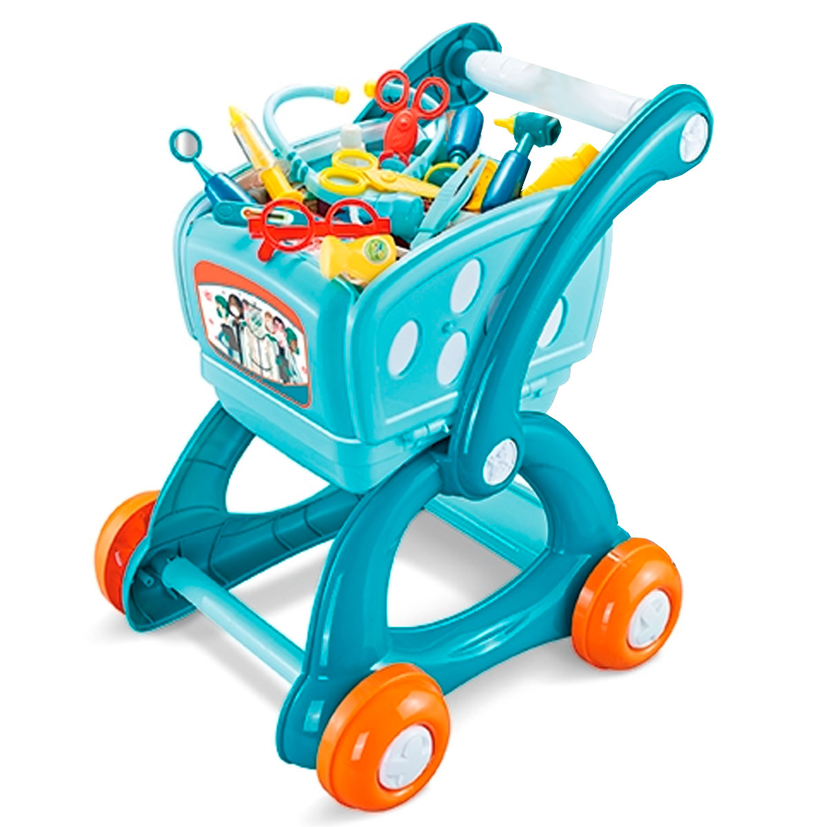  Carrito de Doctor 2en1 Azul
