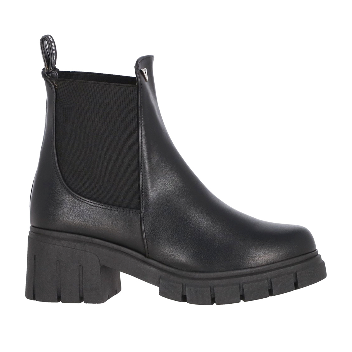 Platonia | Bota Confort Suela Track Rafaela Platonia | Con Cabra Piel Sintético | Bota Estilizada Confort  Casual Para Mujer | Resorte Lateral Ajustable