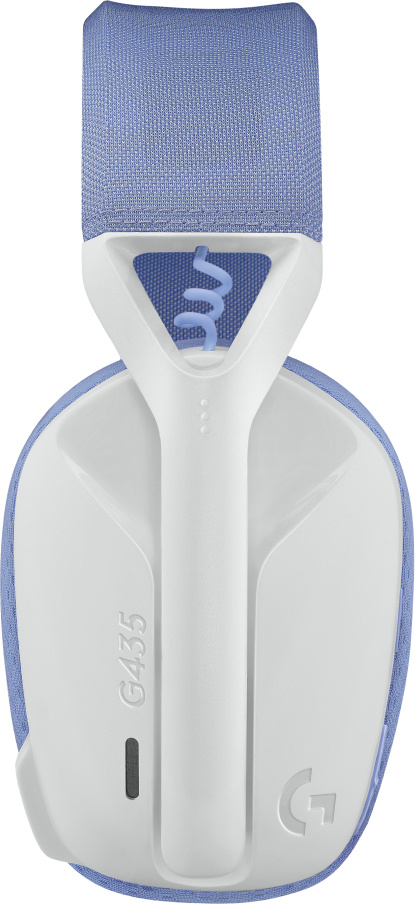 Logitech Audífonos Gamer G435 para PC/PS4/PS5, Inalámbrico, USB-A, Blanco/Lila