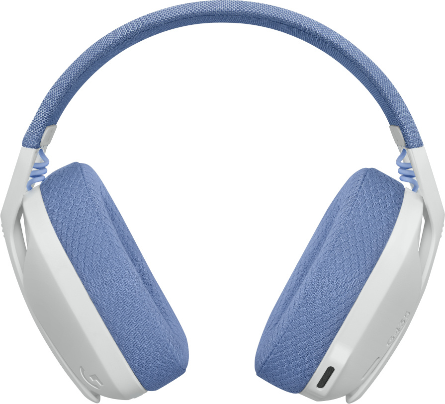 Logitech Audífonos Gamer G435 para PC/PS4/PS5, Inalámbrico, USB-A, Blanco/Lila