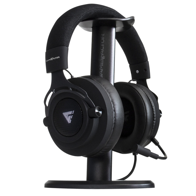 Game Factor Audífonos Gamer HSG601 7.1, Alámbrico, 2 Metros, 3.5mm, Negro