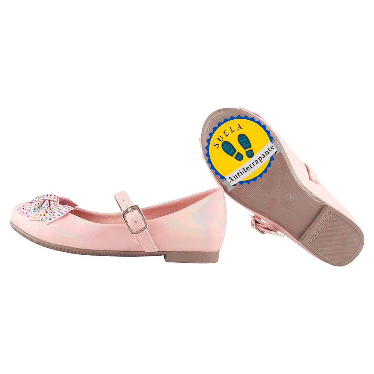 ZAPATO NIÑA PRINCESA CASUAL MODERNO ROSA ZAPATILLA 220-RT