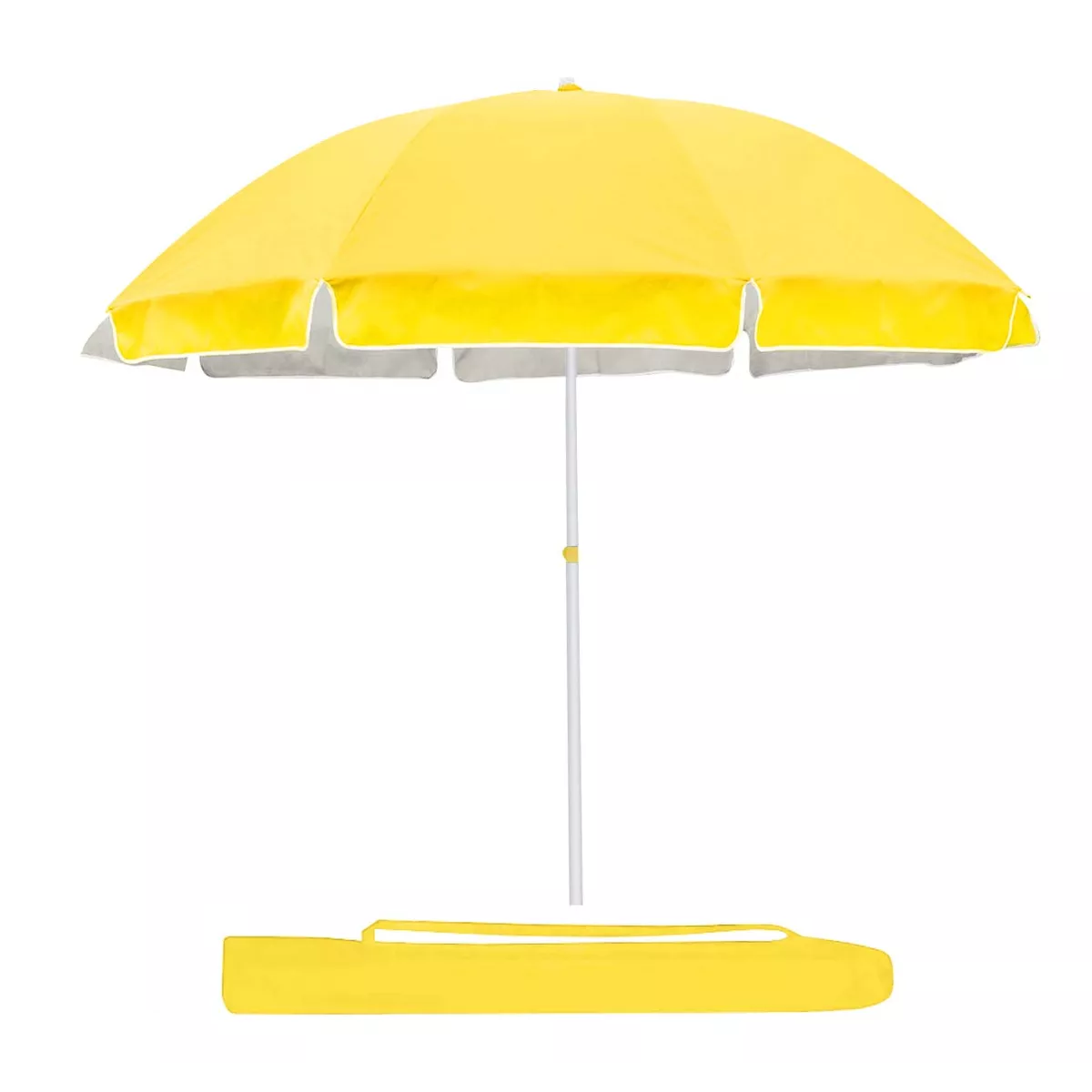 Sombrilla Para Jardín O Playa Con Funda Sol 1.8m De Diámetro