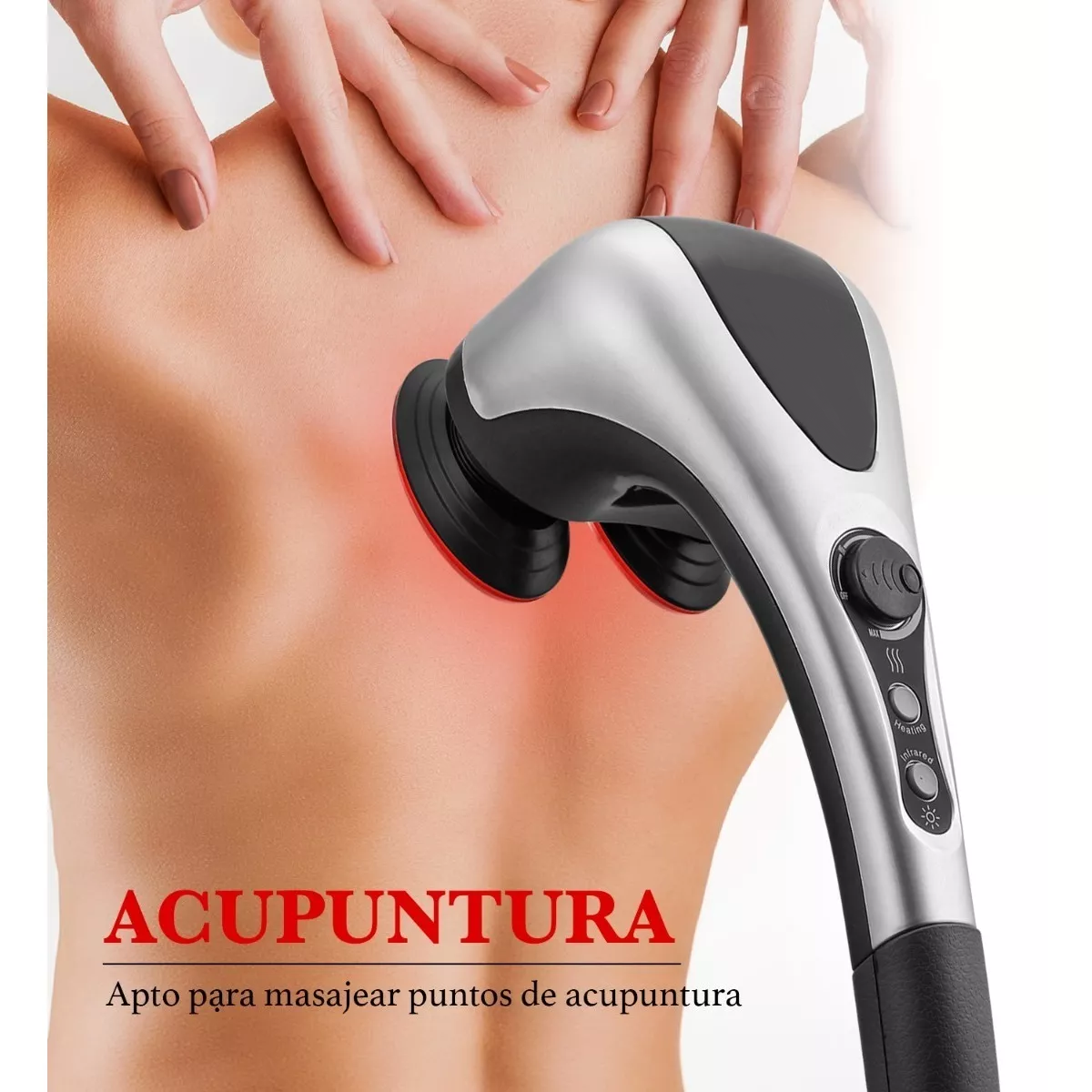 Desganador Infrarojo Masajeador Electrico Doble Cabeza