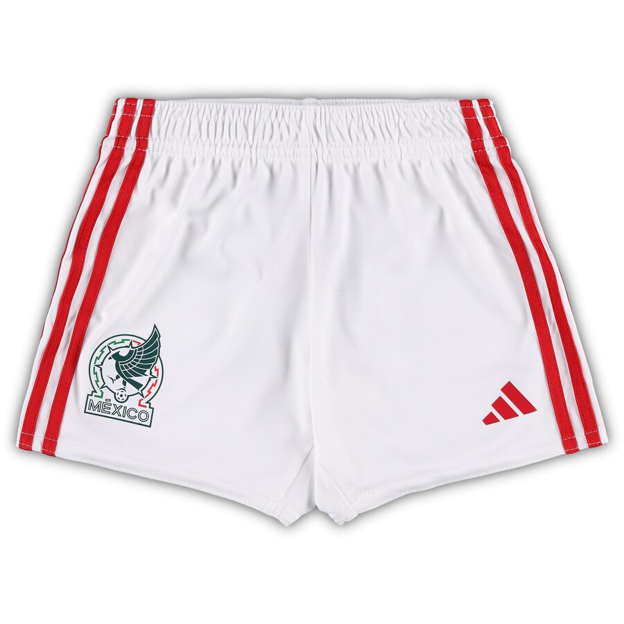 ADIDAS Uniforme Completo de Fútbol Local Selección Mexicana Mundial 2022 - Talla 4 (4-5 Años) Unisex