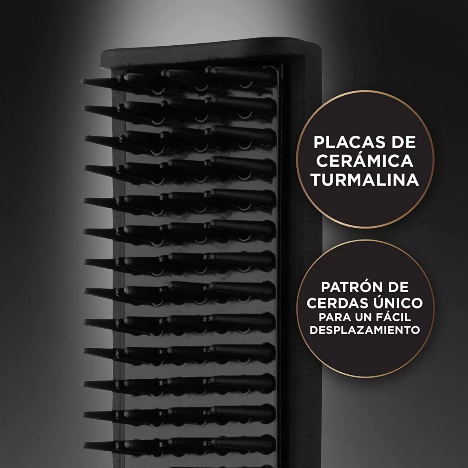 Plancha Peine Barba Alisado Cabello Hombre Cepillo Eléctrico