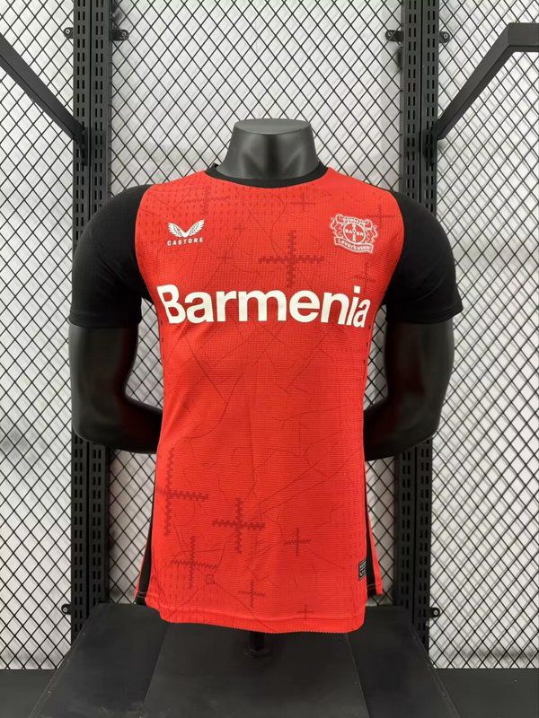 Nuevo! Jersey Bayern Leverkusen 2024/2025 Titular Local Rojo Talla XL