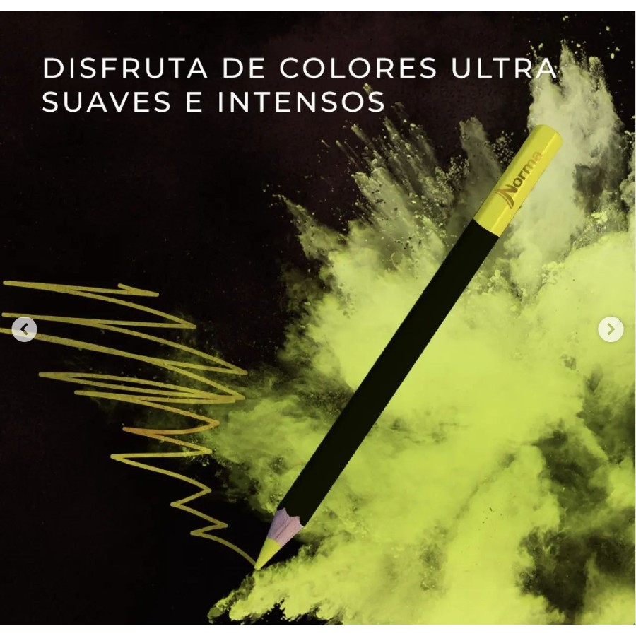 Norma Premium Lapices de Colores Con 15 Colores