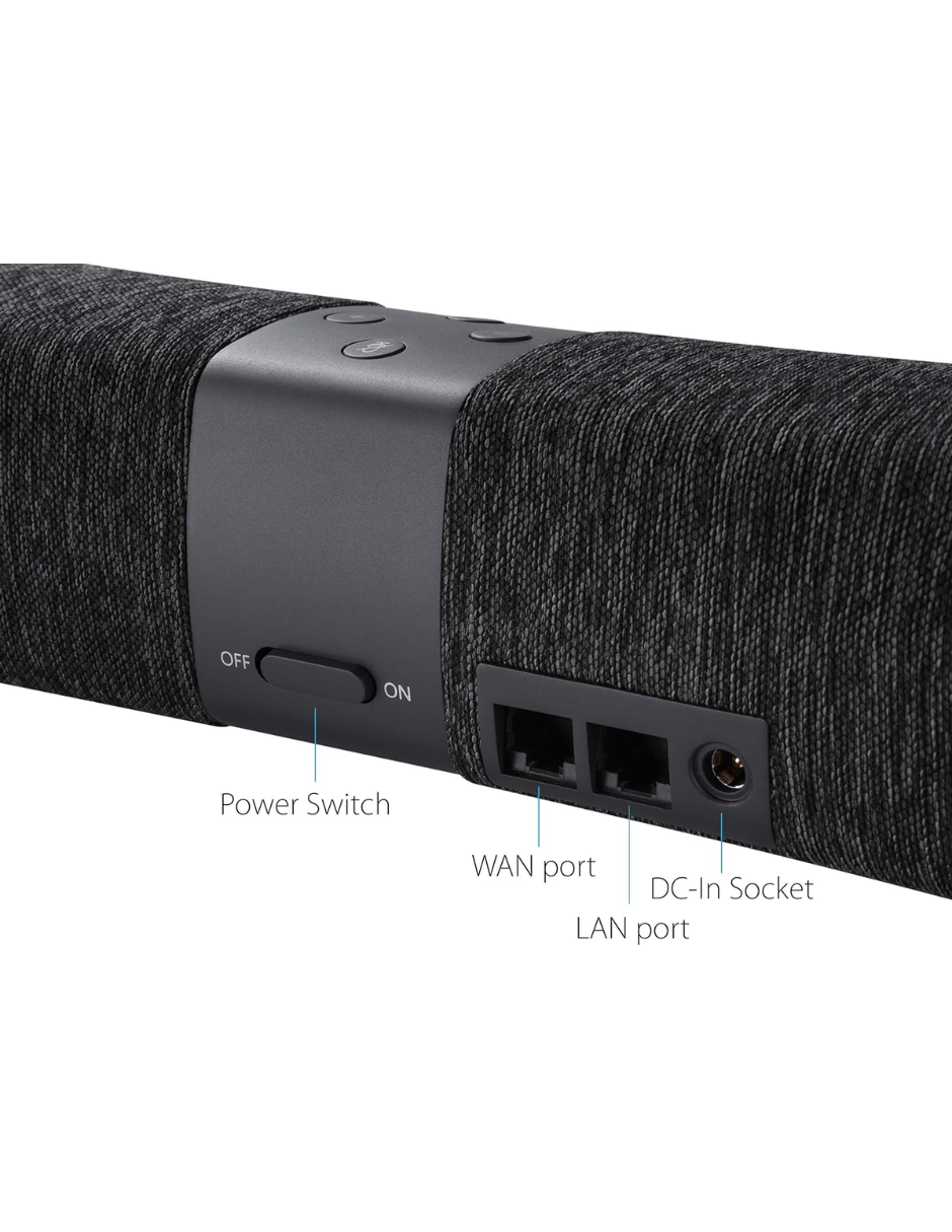 Router Inalambrico ASUS Lyra Voice Tri Banda Asistente Alexa AC2200