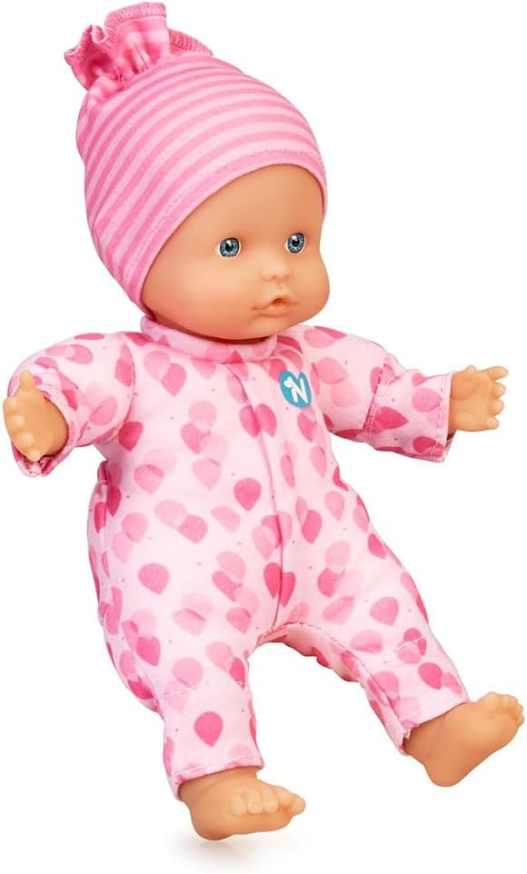 Nenuco Baby 3 Funciones con Sonido Pijama Estampada Rosa