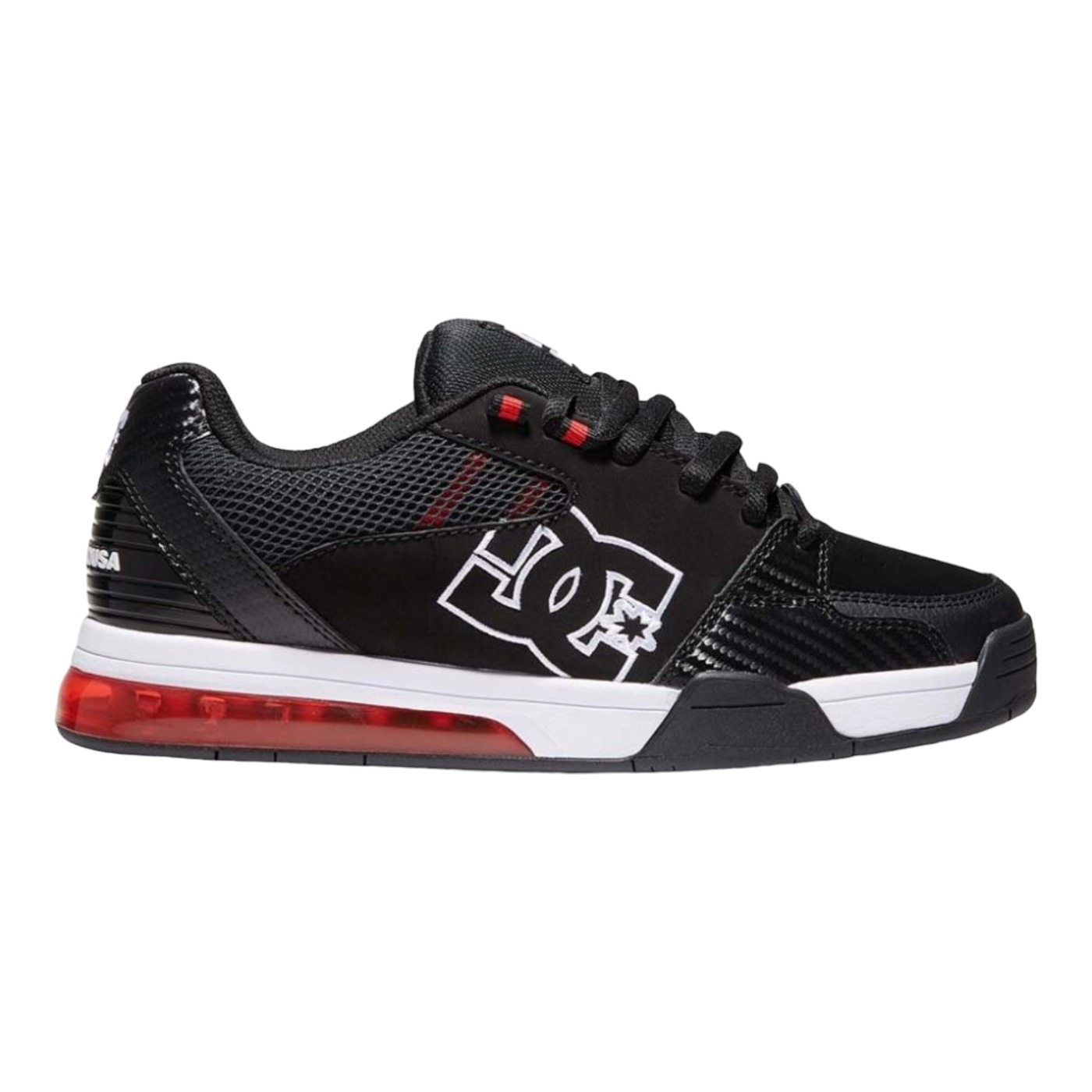 TENIS DC SHOES HOMBRE NEGRO DC SHOES VERSATILE ADYS200075BWA