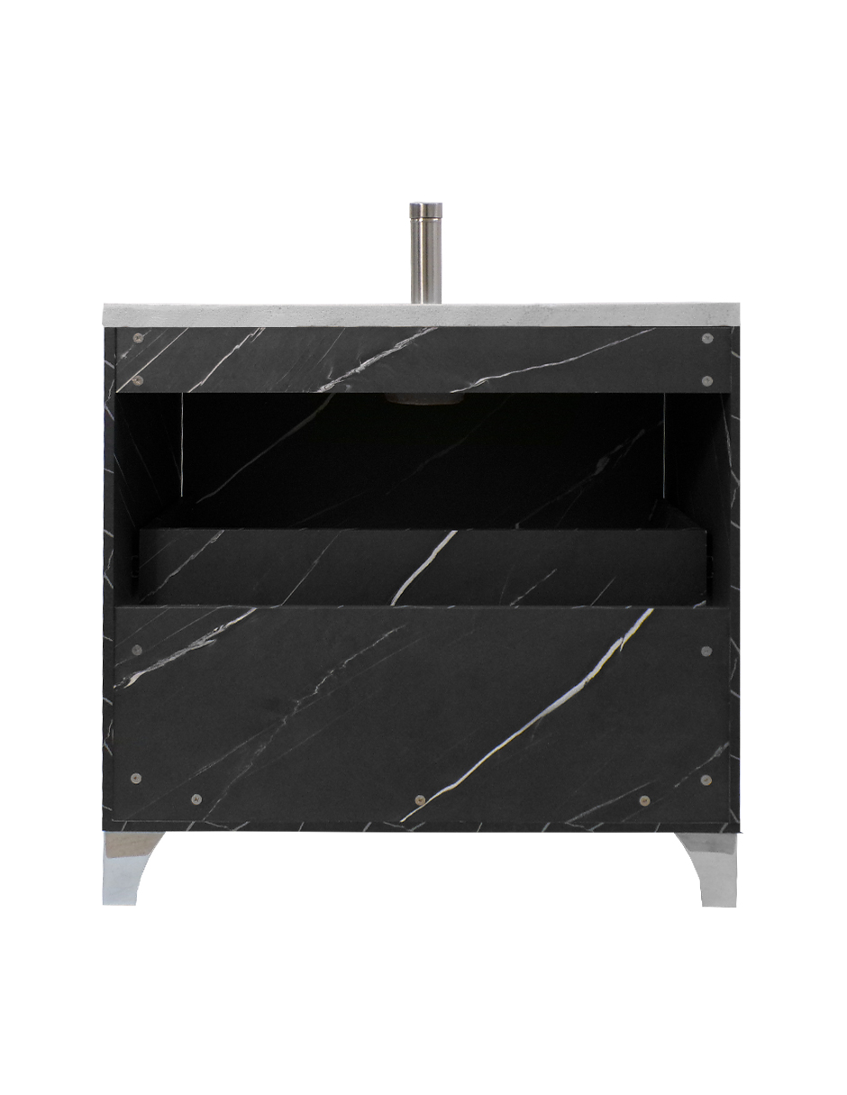 Gabinete De Baño Con Lavabo, Llave y Cajon Minimalista HIMALAYA