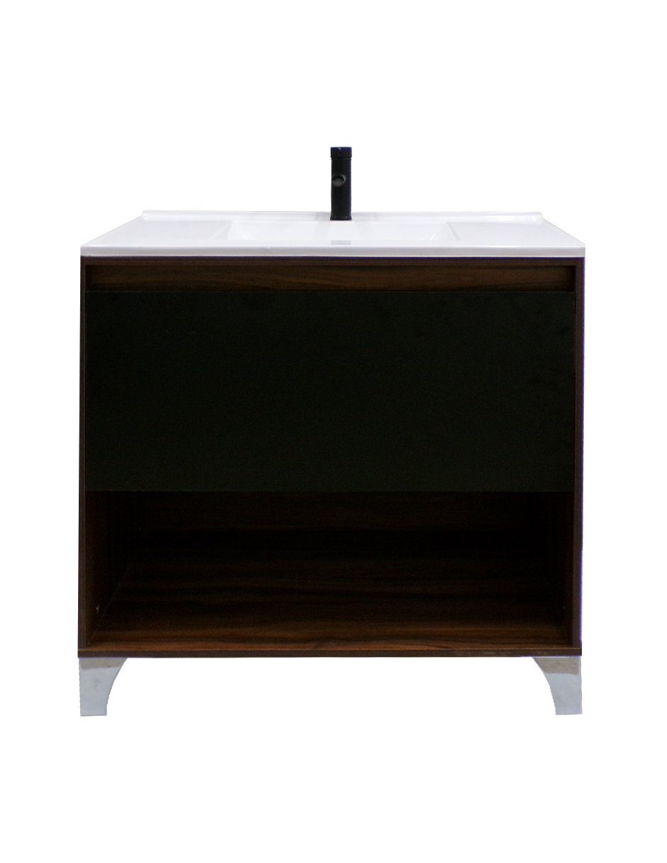 Gabinete De Baño Con Lavabo, Llave y Cajon Minimalista HIMALAYA