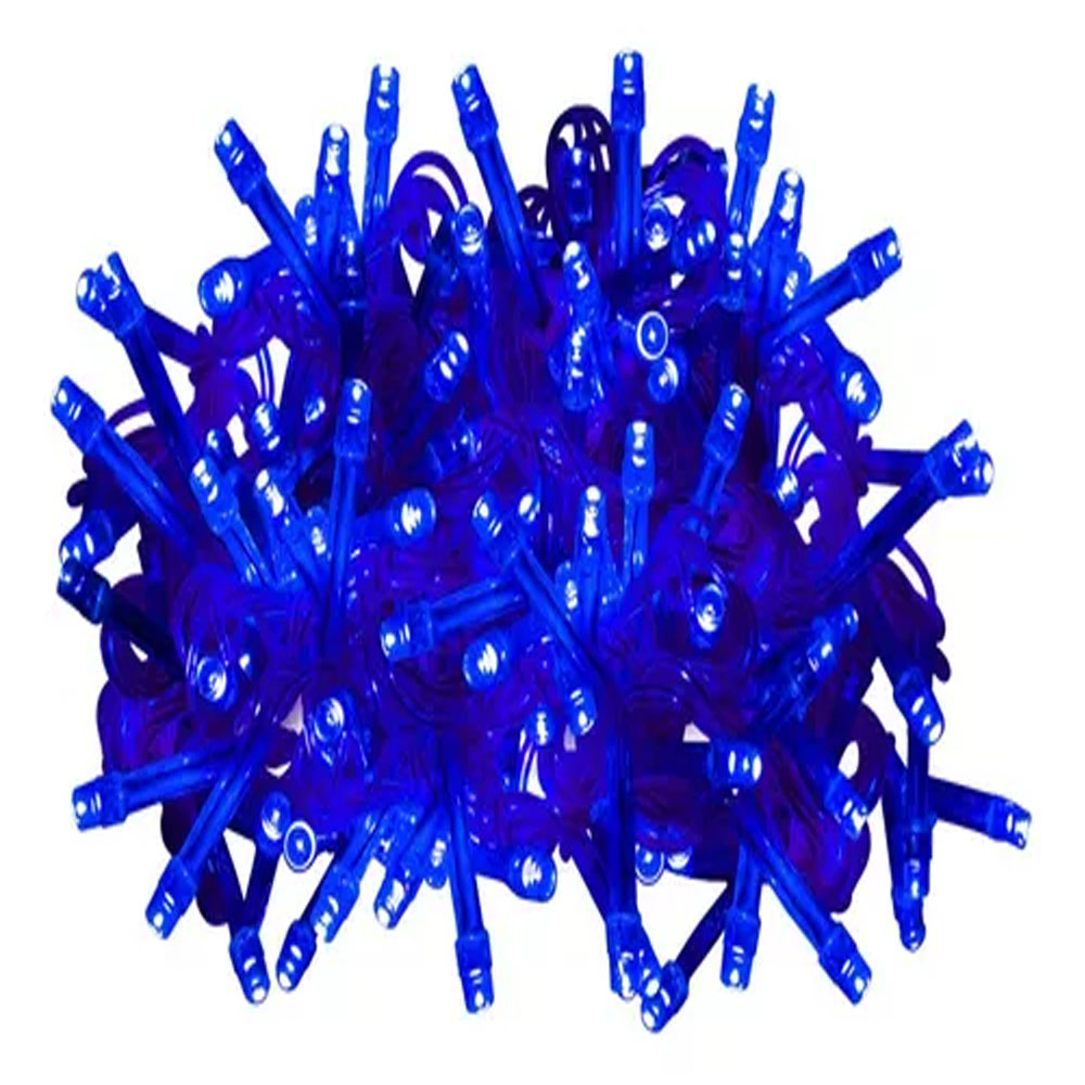 Serie de Luces Navideñas Led 50 Focos Luz Azul brillante