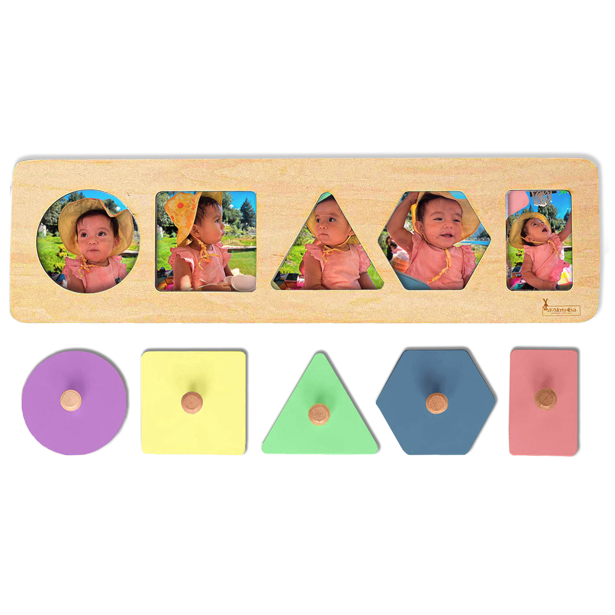 Juguete Educativo Madera Juguete Montessori Niños Peekaboo