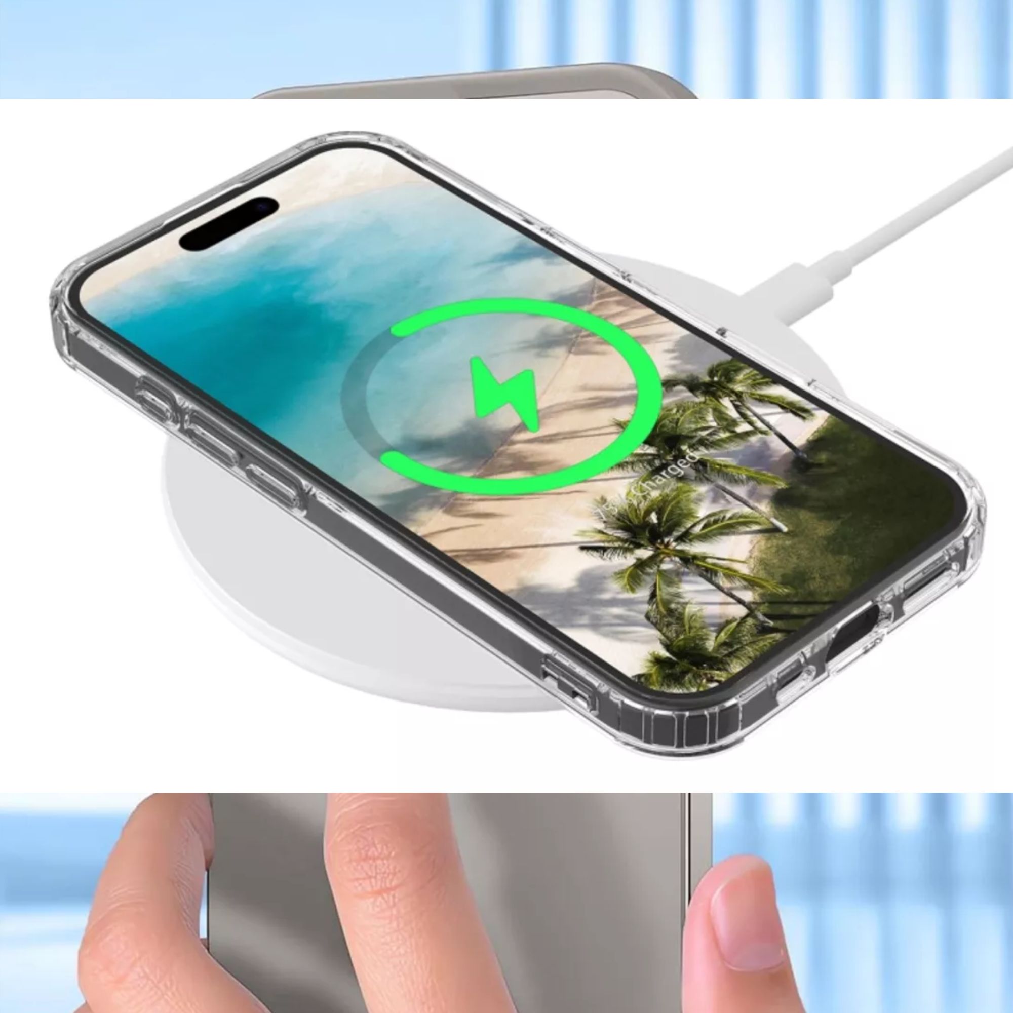 Funda Transparente Clear Case Color Para Iphone 16 pro max / Transparente