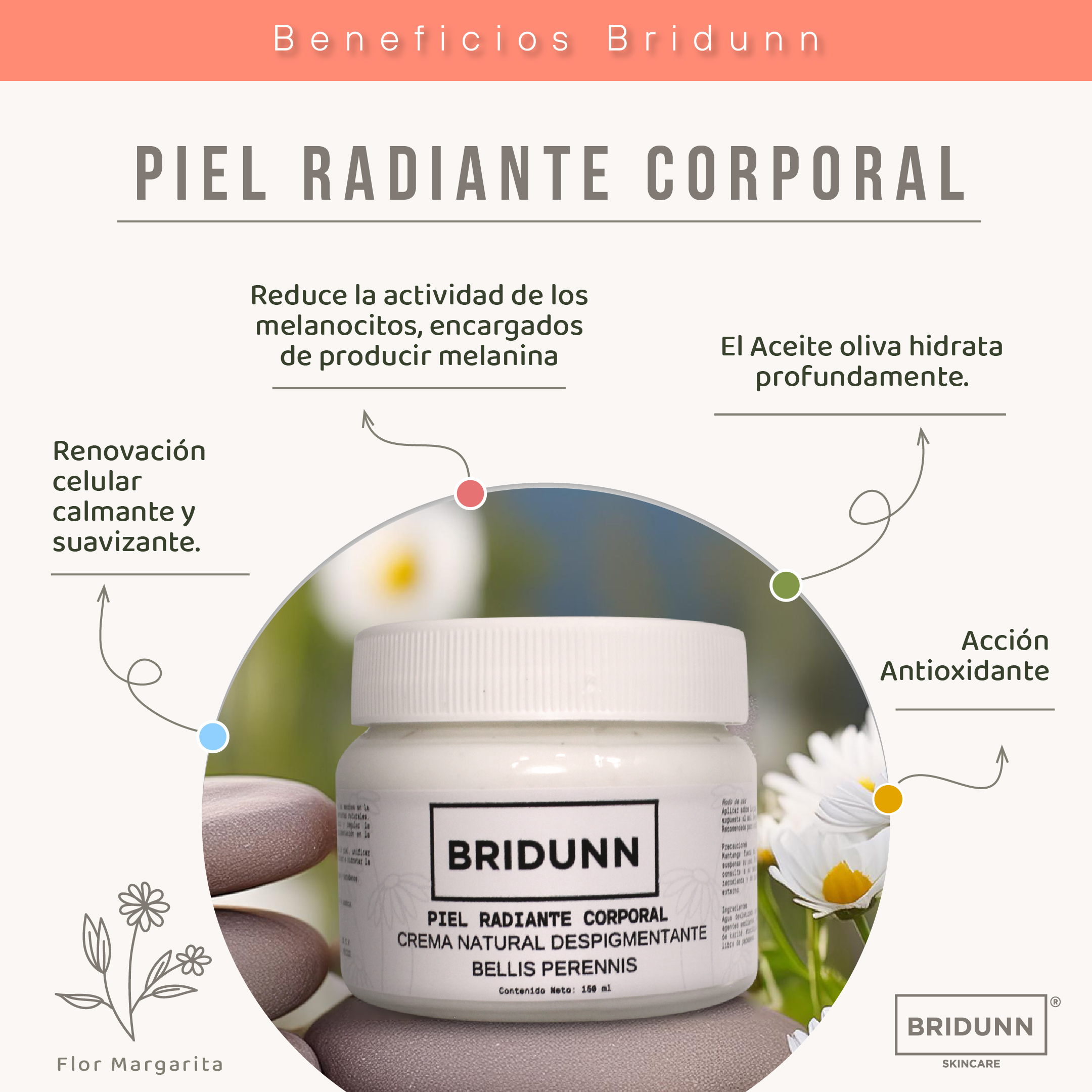 Crema Corporal Despigmentante Y Aclarante De Piel