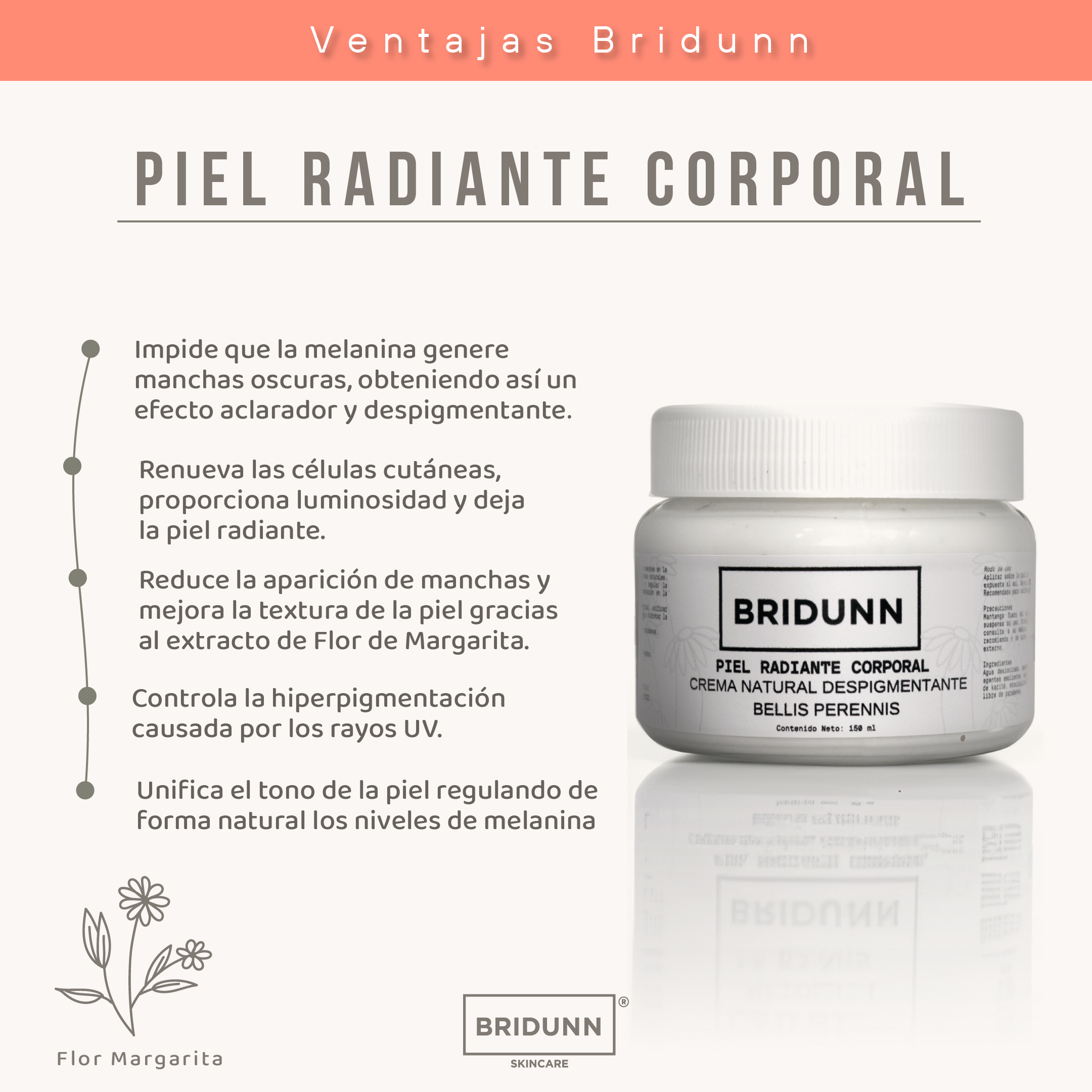 Crema Corporal Despigmentante Y Aclarante De Piel