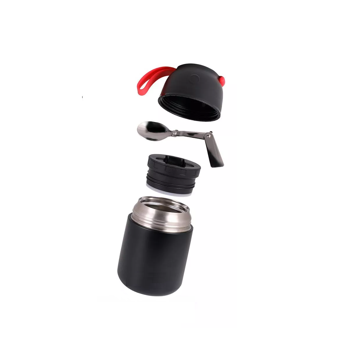 Termo de Acero Inoxidable 628 ml para Comida Caliente y Fría