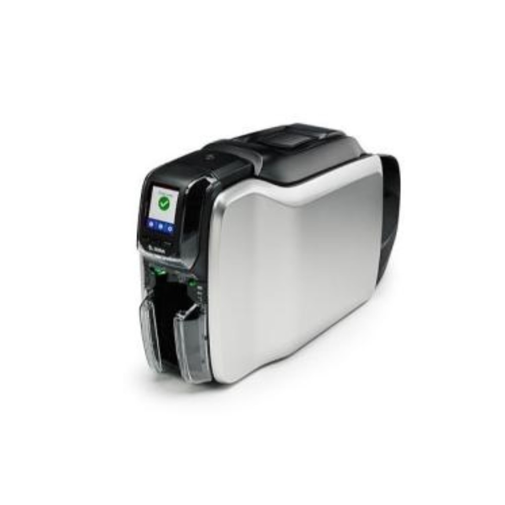 Zebra ZC300, Impresora de Credenciales, Transferencia Térmica, 2 Caras, 300 x 300DPI, USB 2.0, Ethernet, Negro/Plata. 