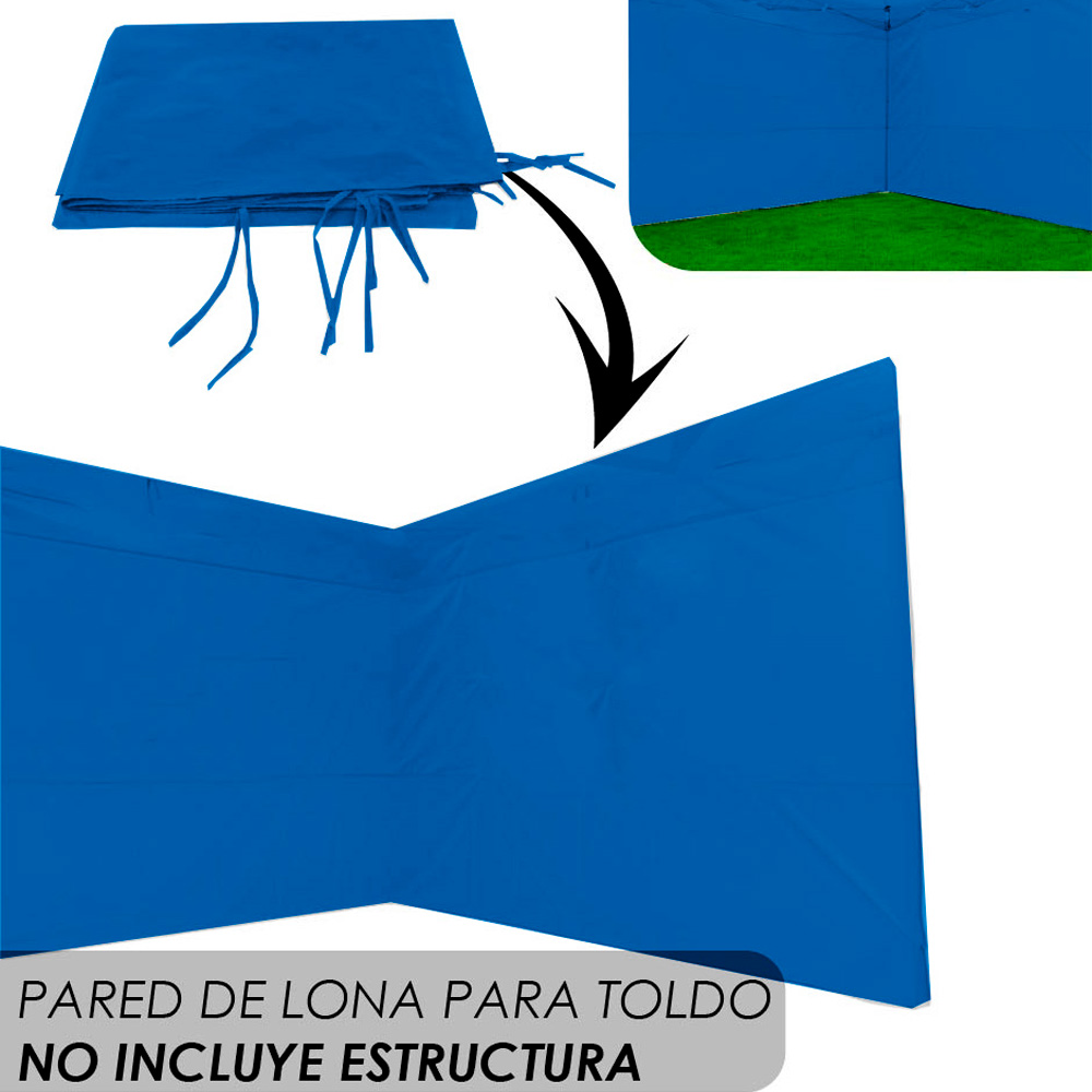Paredes 3x6  Azul