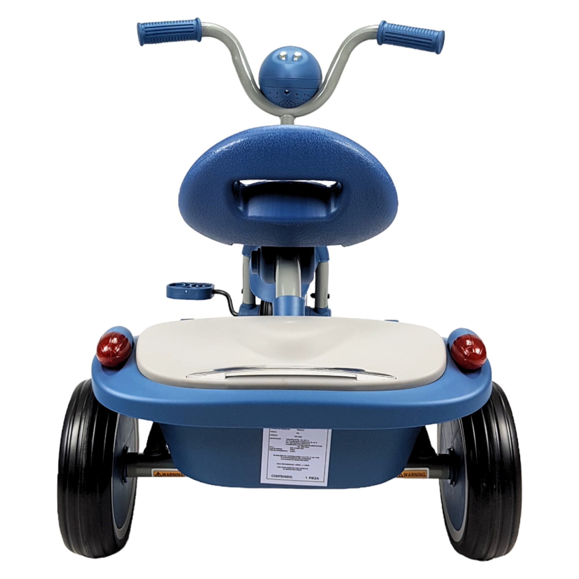 Triciclo para Niños Plegable con Luz y Sonido de 2 a 4 años -Azul