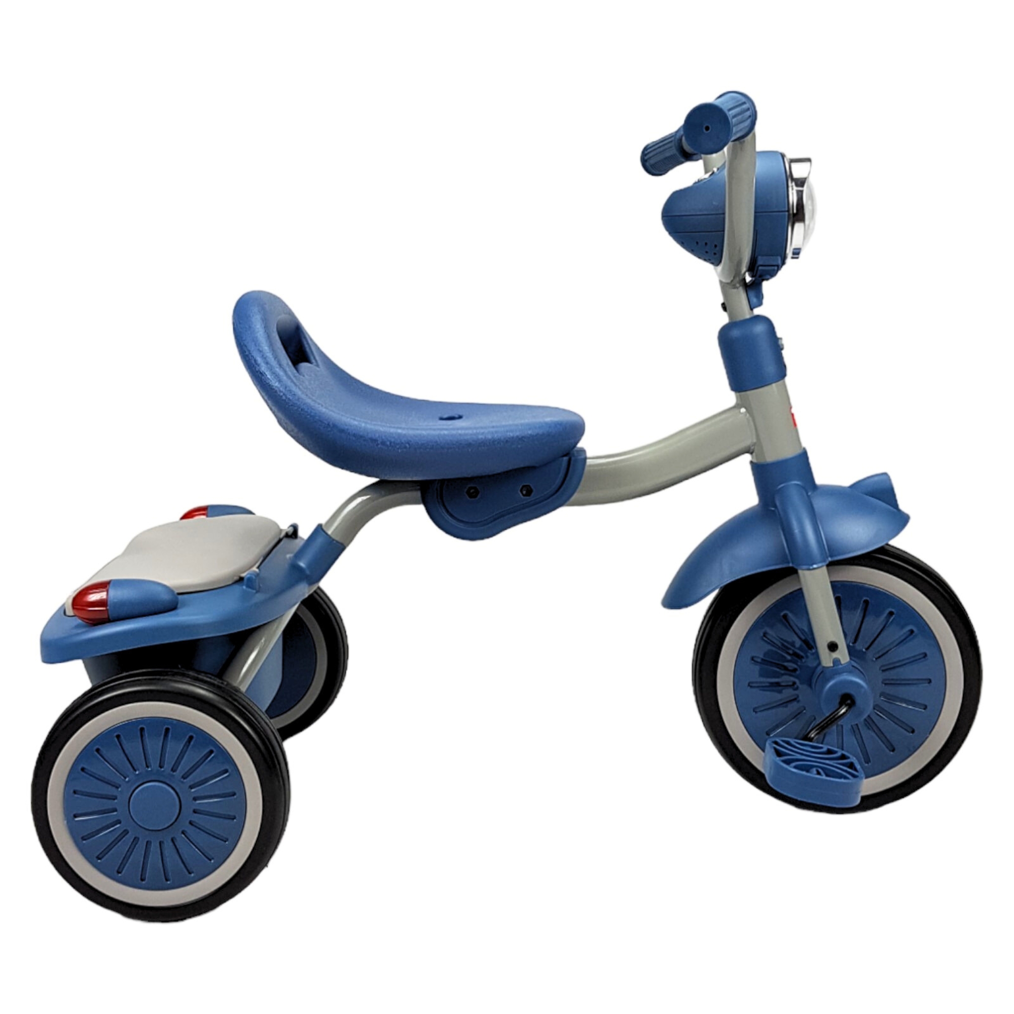 Triciclo para Niños Plegable con Luz y Sonido de 2 a 4 años -Azul