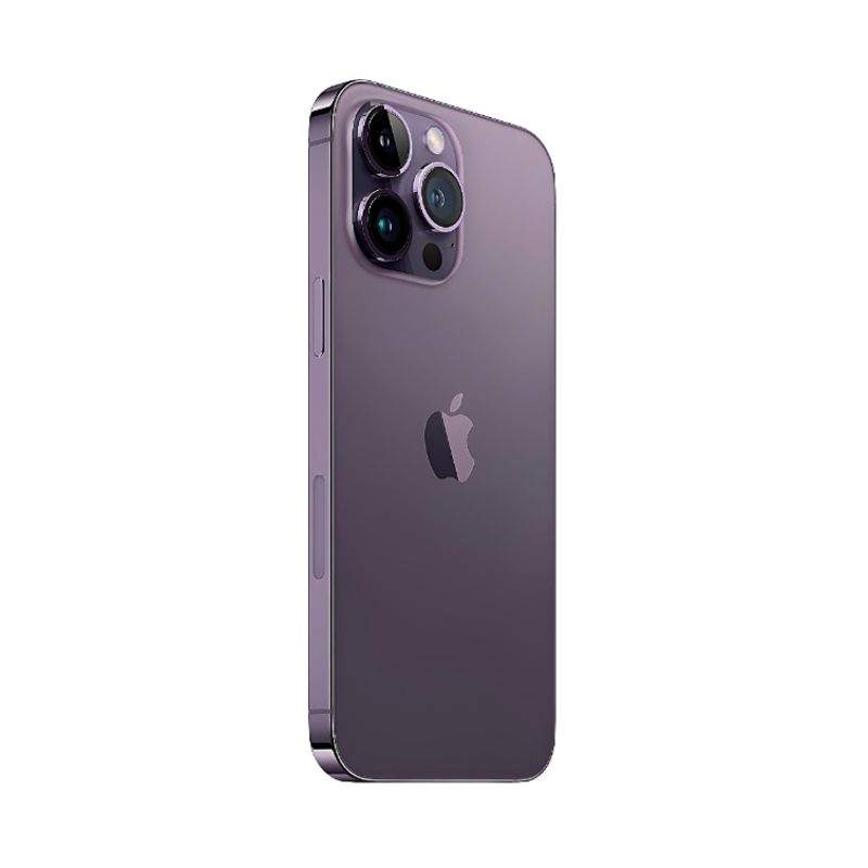 iPhone 14 Pro Max 256GB Morado E-SIM Reacondicionado Grado A + Mini Power Bank