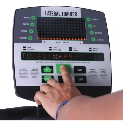 Eliptica Lateral Crostrainer Unifitness Uso Rudo Profesional