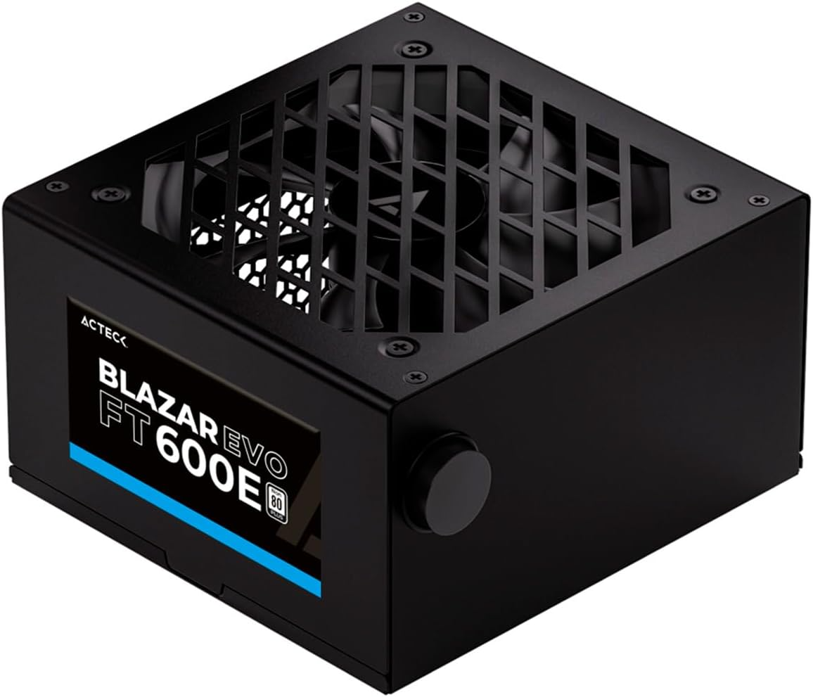 FUENTE ACTECK BLAZAR EVO FT600E 600W ES-05003E 