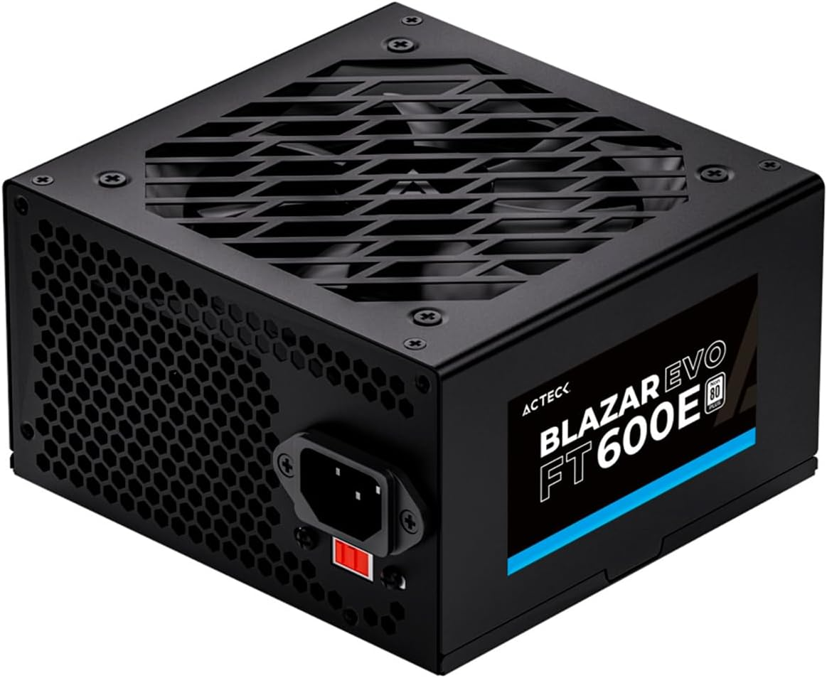 FUENTE ACTECK BLAZAR EVO FT600E 600W ES-05003E 