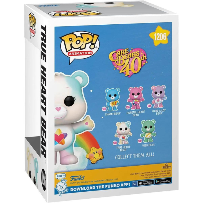 Funko POP! Animation Care Bears 40th True Heart Bear #1206