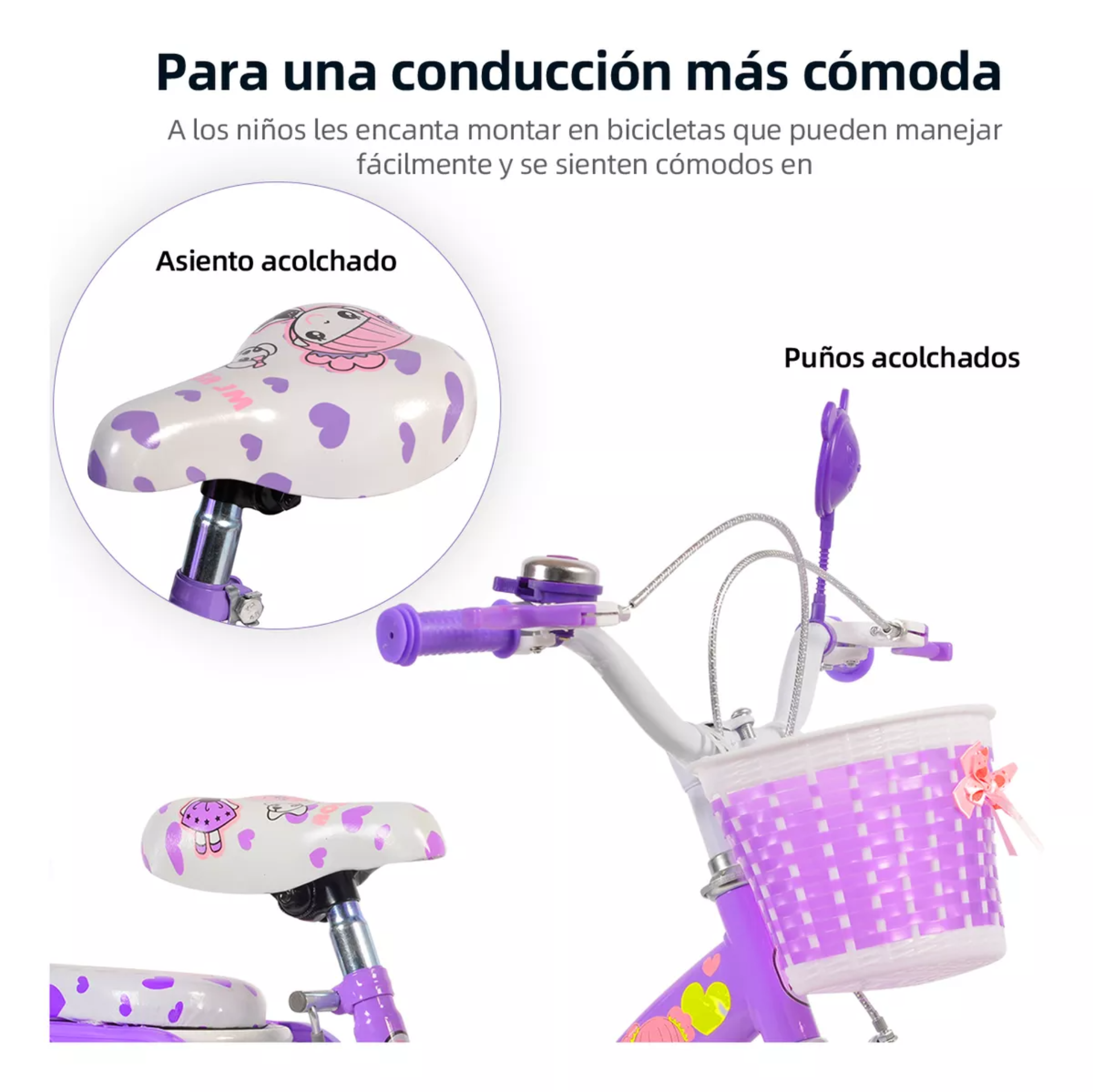 Bicicleta Infantil Para Niña R16 Entrenamiento Terrafit