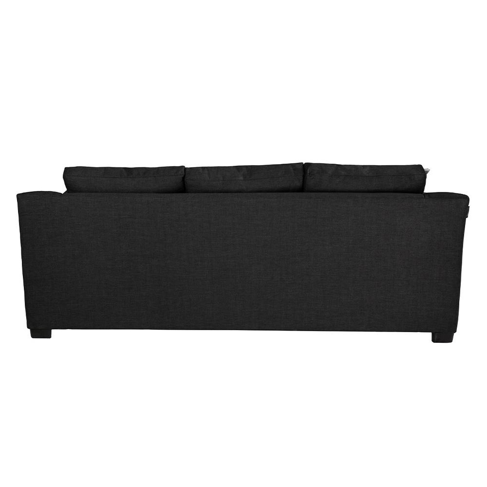 Sofá Chaise Dicasa Lyra Negro. ENTREGA SOLO EN CDMX Y AREA METROPOLITANA