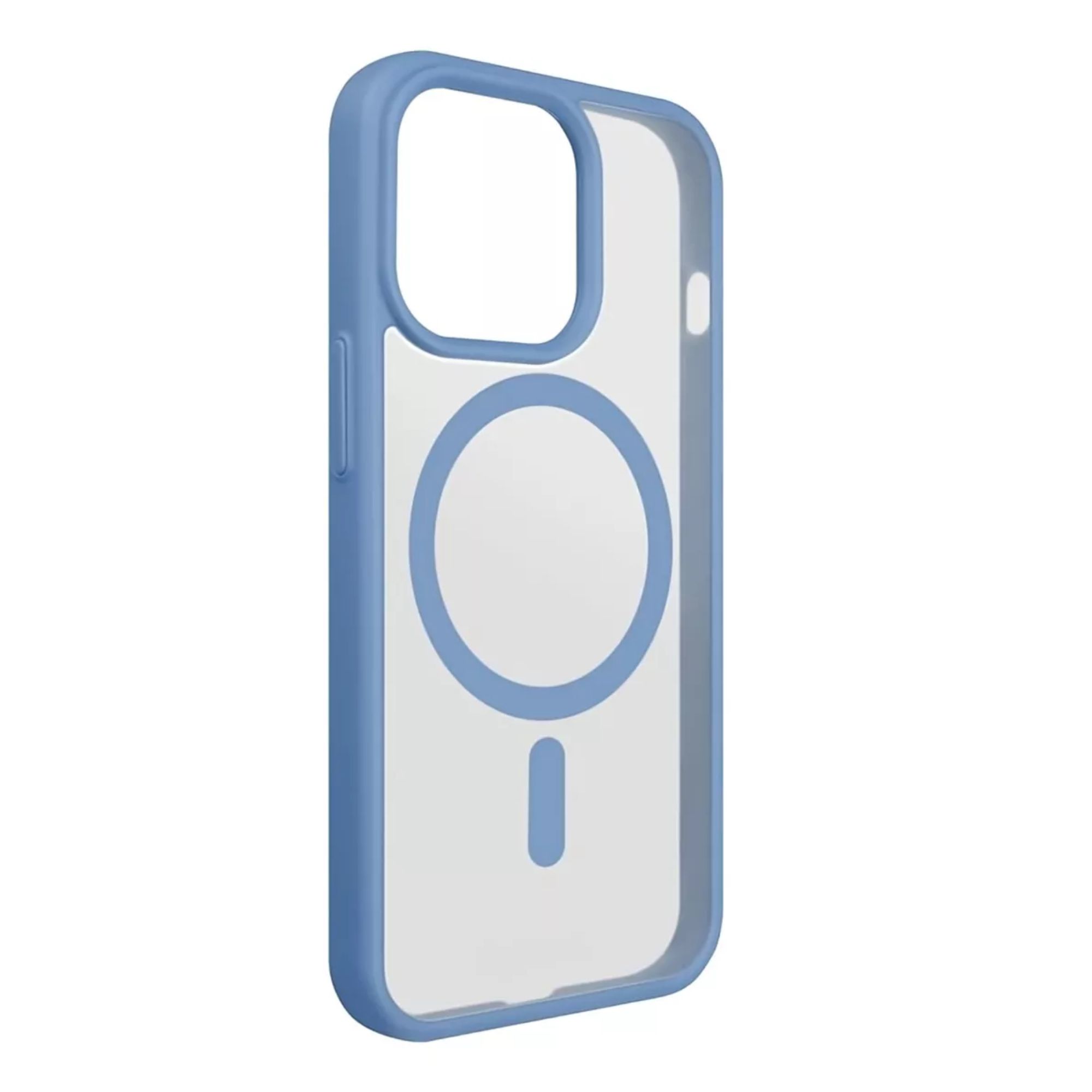 Funda Transparente Clear Case Color Para Iphone 16 plus / Azul sierra