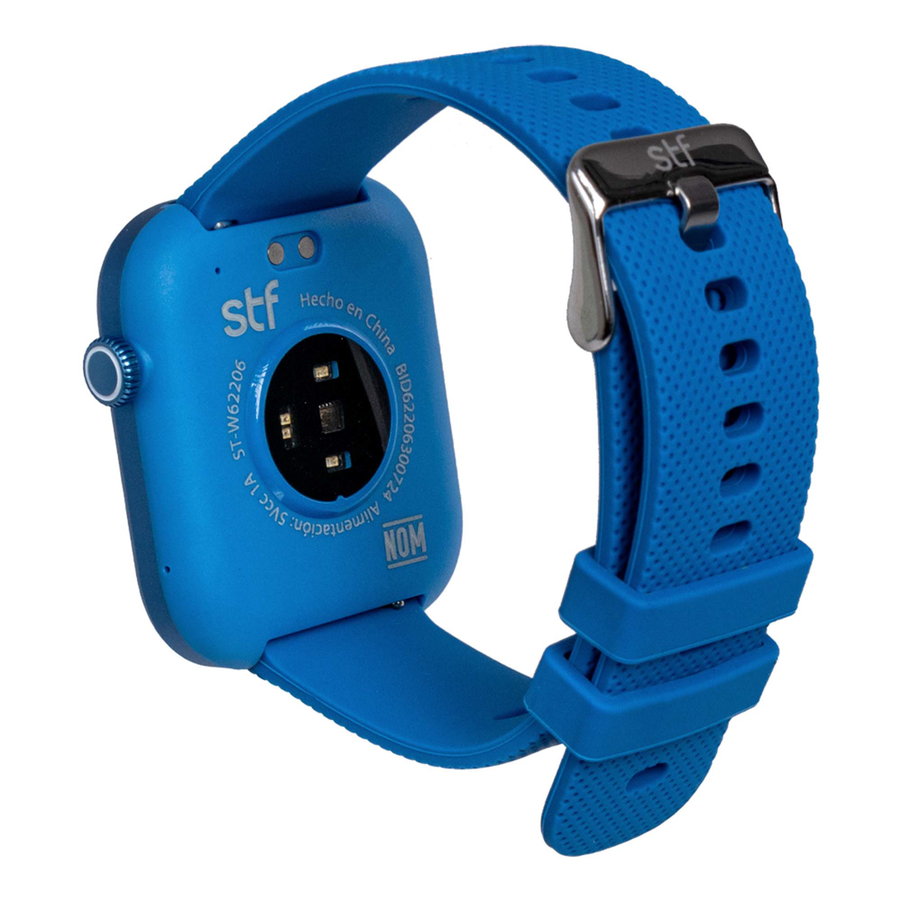 Smartwatch reloj inteligente STF  Kronos Solaris Color Azul 