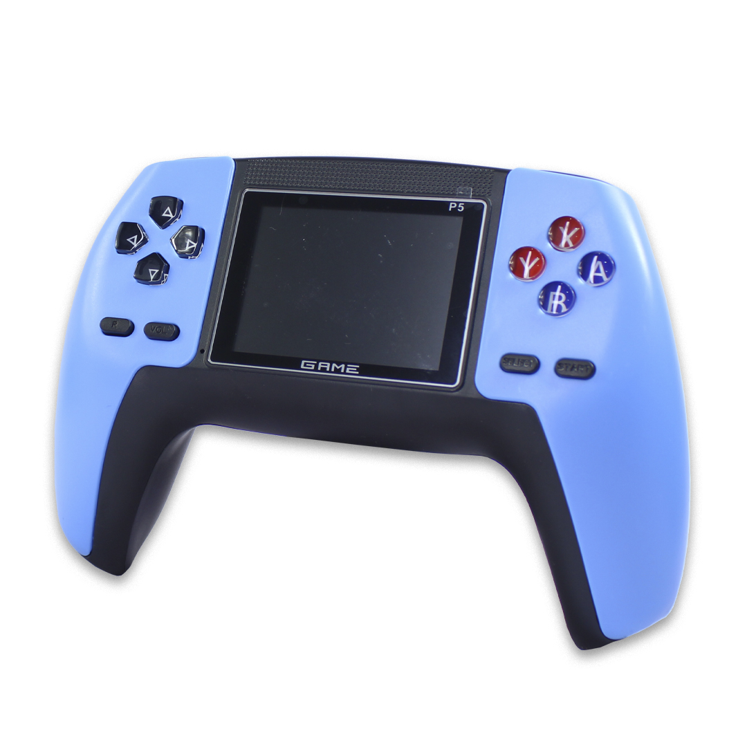 Consola de juegos portátil, retro súper mini reproductor de juegos 520 juegos clásicos de 3.5 pulgadas, soporte de pantalla a color para conectar TV y dos jugadores