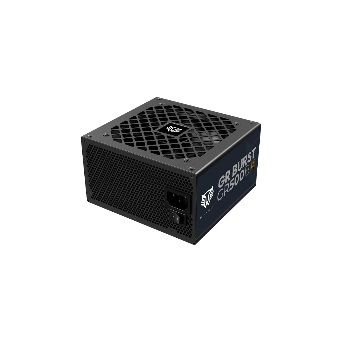 Fuente de poder gamer balam rush gr burst gr500b 500 w certificada 80 plus bronze atx no modular