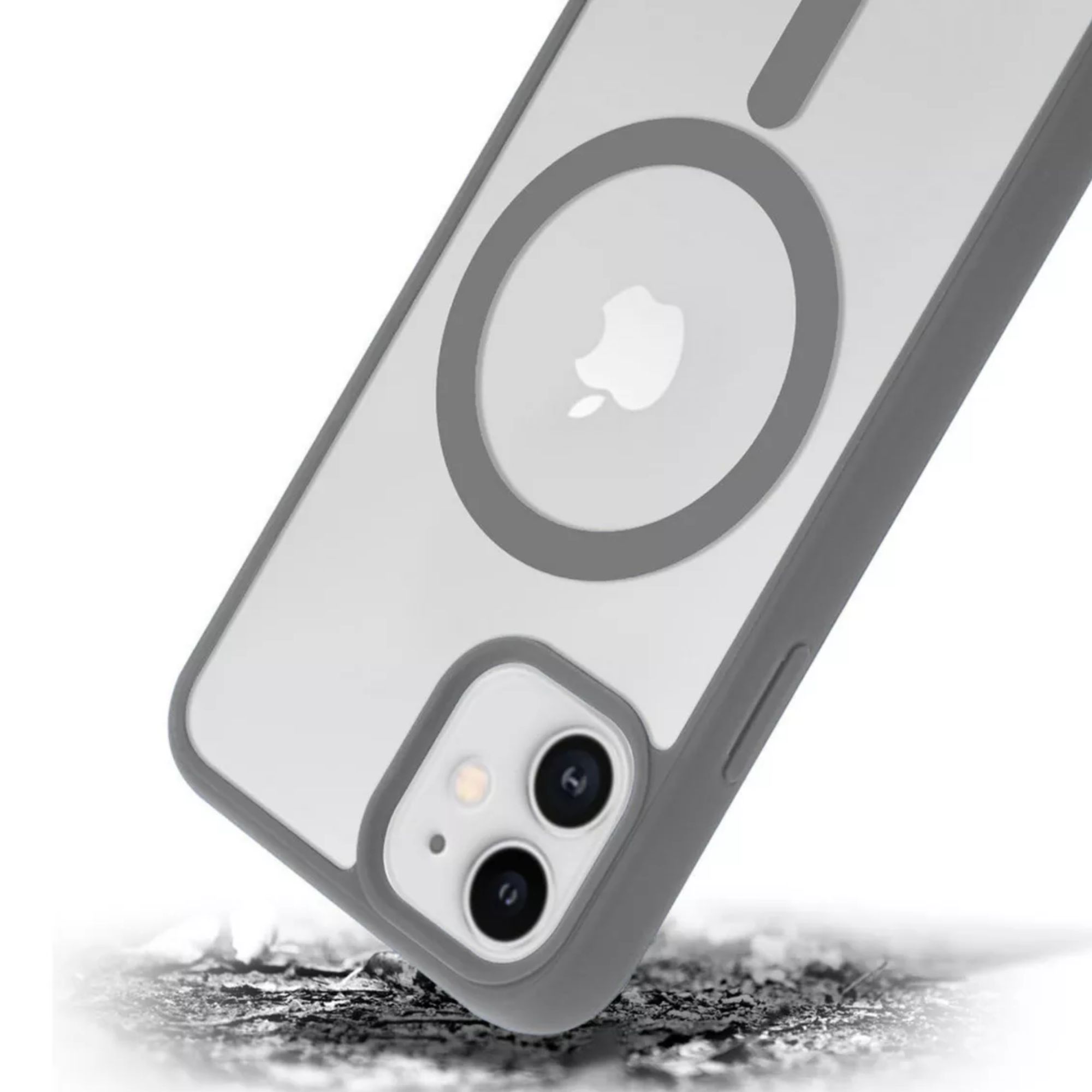 Funda Transparente Clear Case Color Para Iphone 16 / Titanio natural