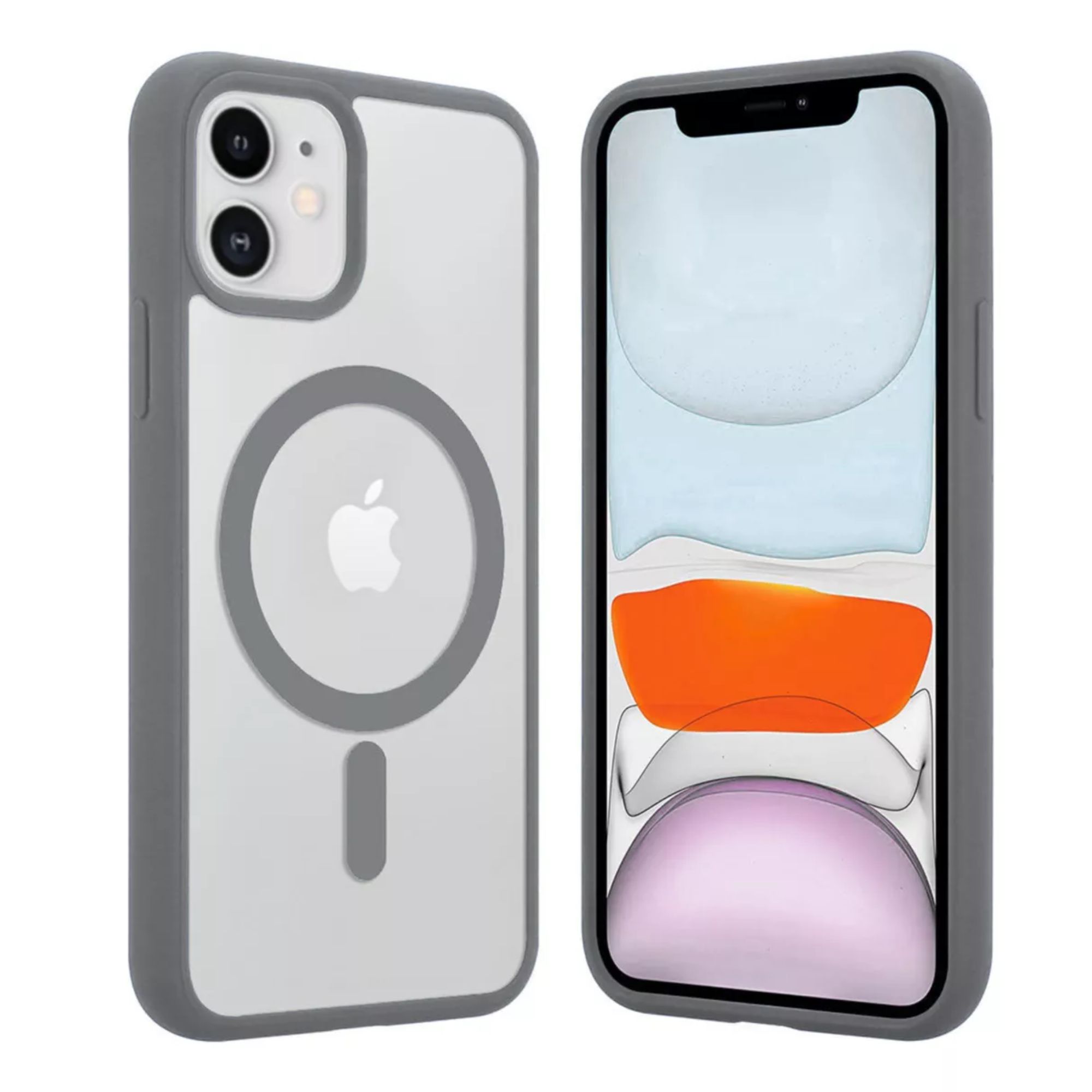 Funda Transparente Clear Case Color Para Iphone 16 plus / Titanio natural