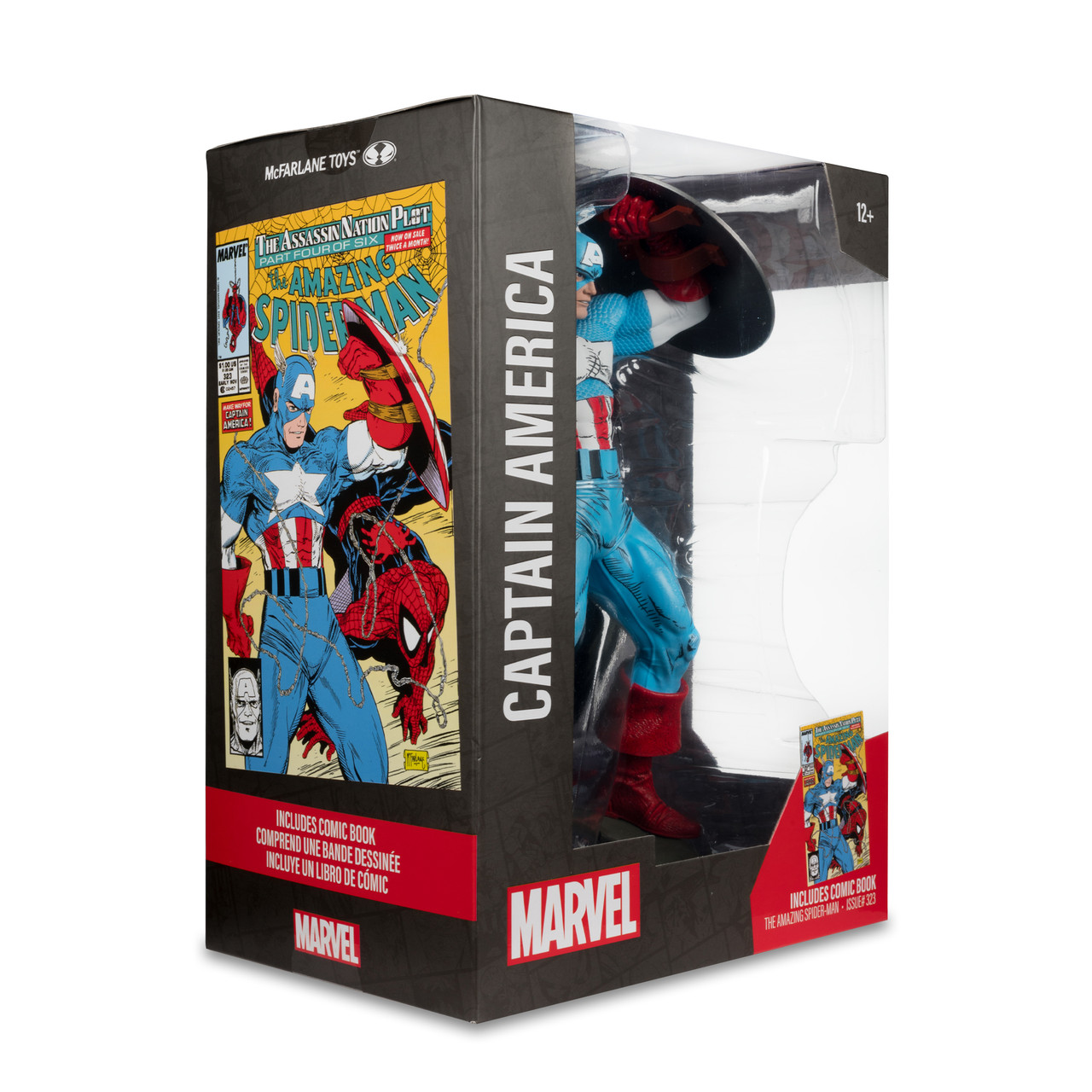 Marvel Comics Captain America (The Amazing Spider-Man #323) 1/6 Scale Figure