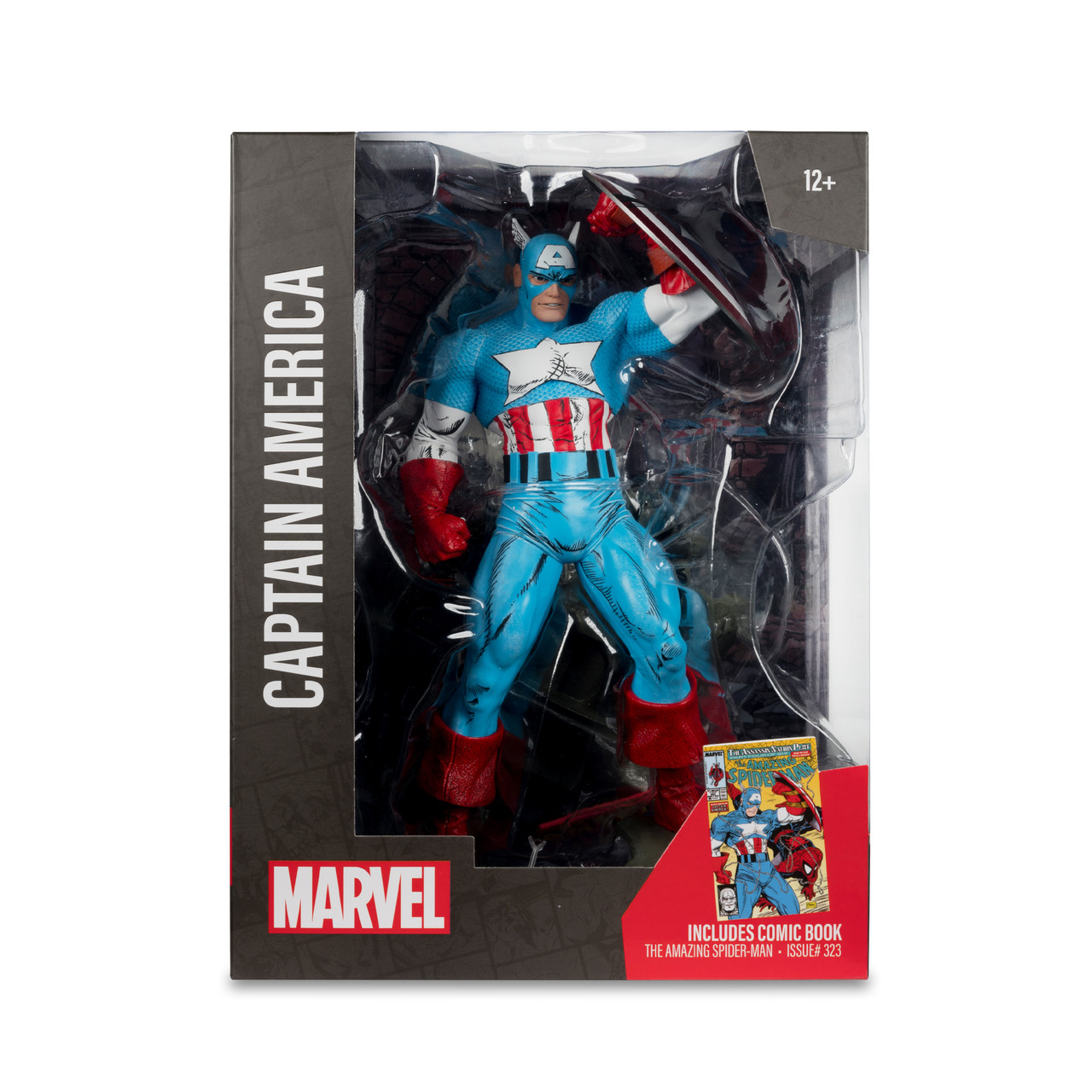 Marvel Comics Captain America (The Amazing Spider-Man #323) 1/6 Scale Figure