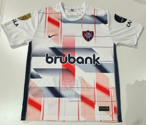 Nuevo! Jersey San Lorenzo de Almagro Argentina 2024/2025 Visita Blanco Talla M.
