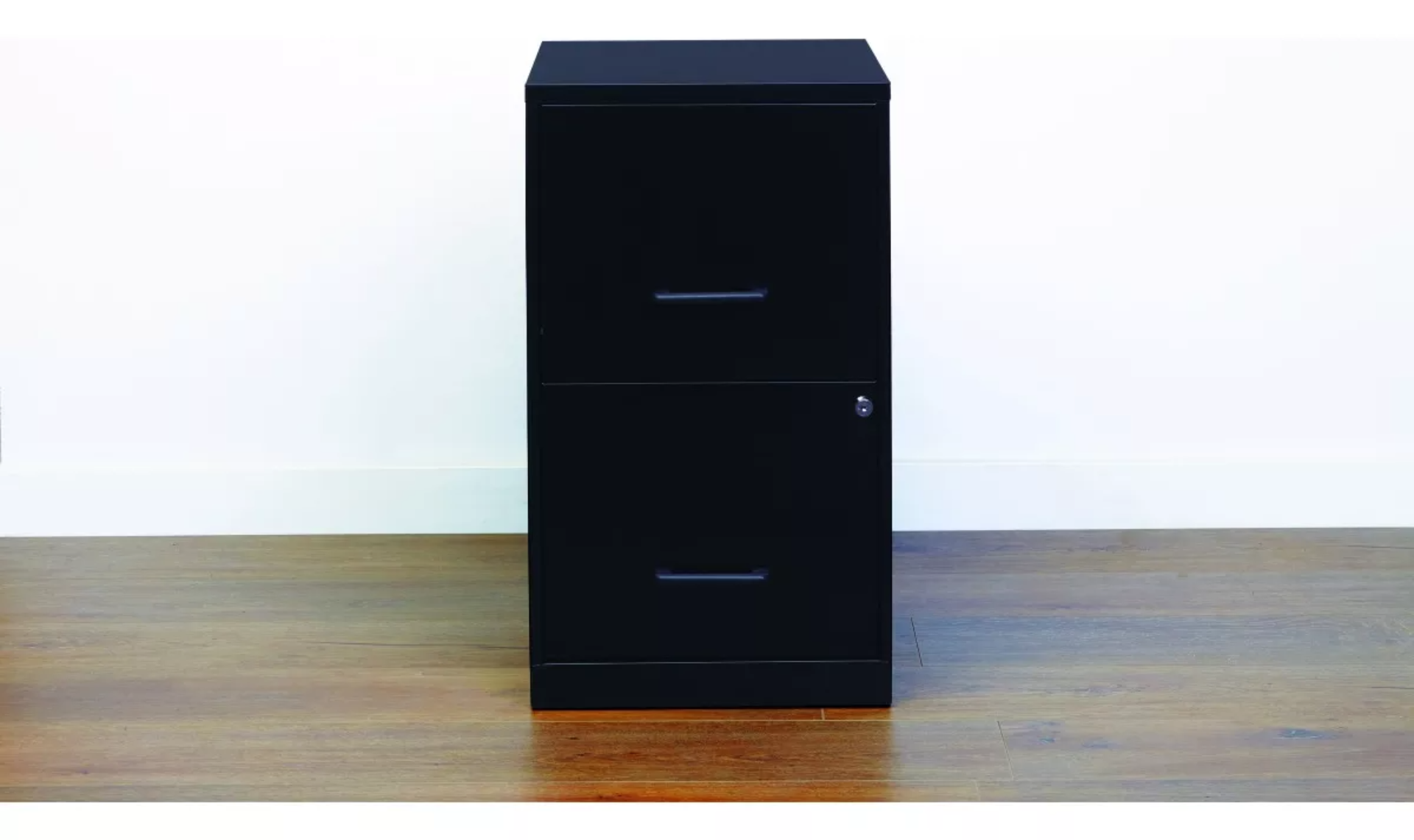 Archivero Eco Dos Cajones Carta Negro Hirsh