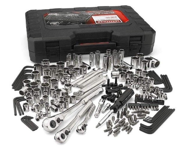 Craftsman JUEGO DE HERRAMIENTAS 230 PZAS MATRACAS 1/4 3/8 Y 1/2 