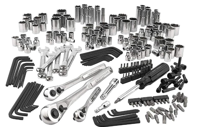 Craftsman JUEGO DE HERRAMIENTAS 230 PZAS MATRACAS 1/4 3/8 Y 1/2 