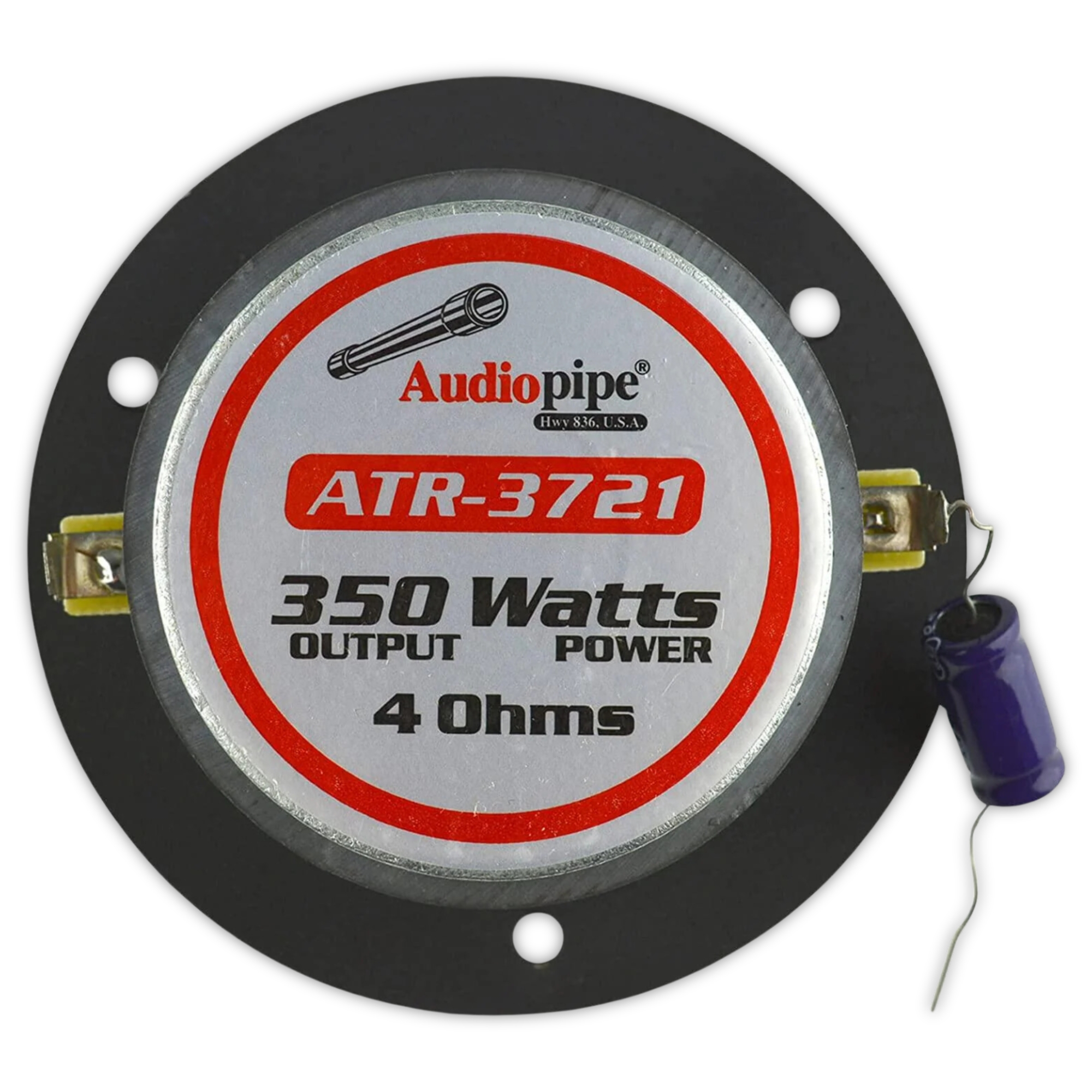 Tweeter Bala Aluminio Audiopipe ATR3721 350 Watts 3.75 PLG