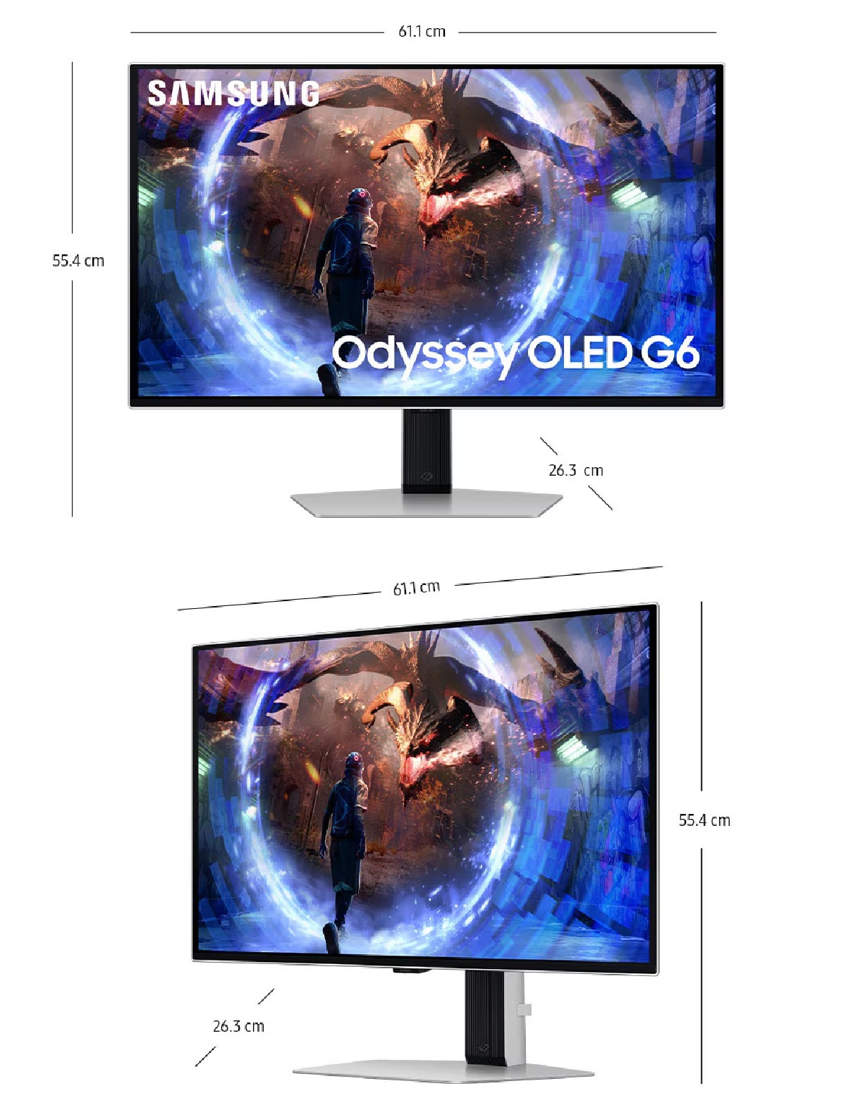 Monitor Gamer Samsung LS27DG600SLXZX 27"