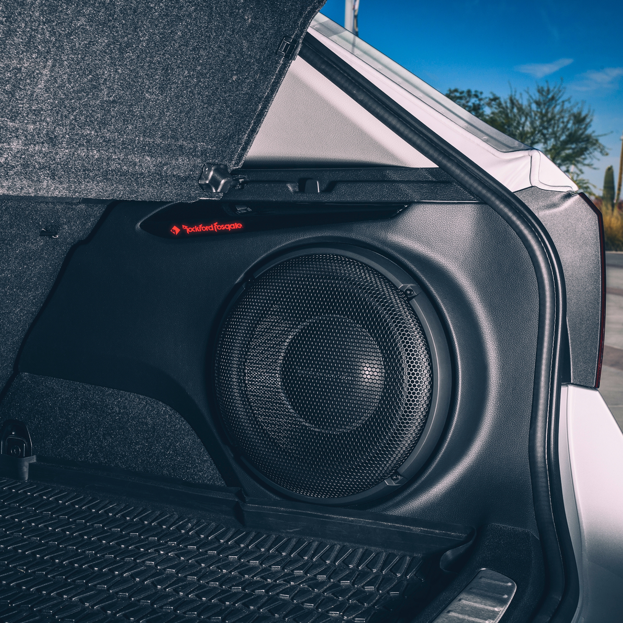 Subwoofer Plano Rockford Fosgate T1S2-10 1000 Watts 10 Pulgadas 2 Ohms 